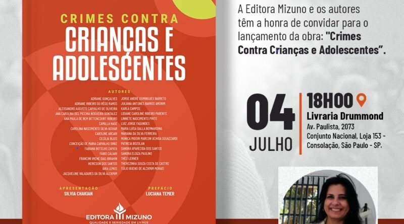 Diretora da Federação lançará livro nesta sexta-feira (4)