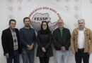 Federação se reúne com diretoria do Sitesp para fortalecer atuação sindical