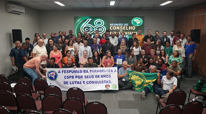Fessp-Esp participa de reunião do Conselho de Representantes da CSPB